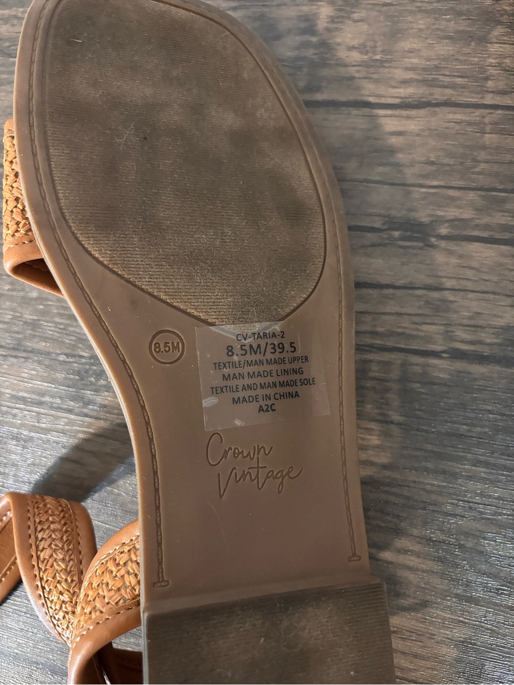 Sandals size 8.5 - Picture 3 of 3